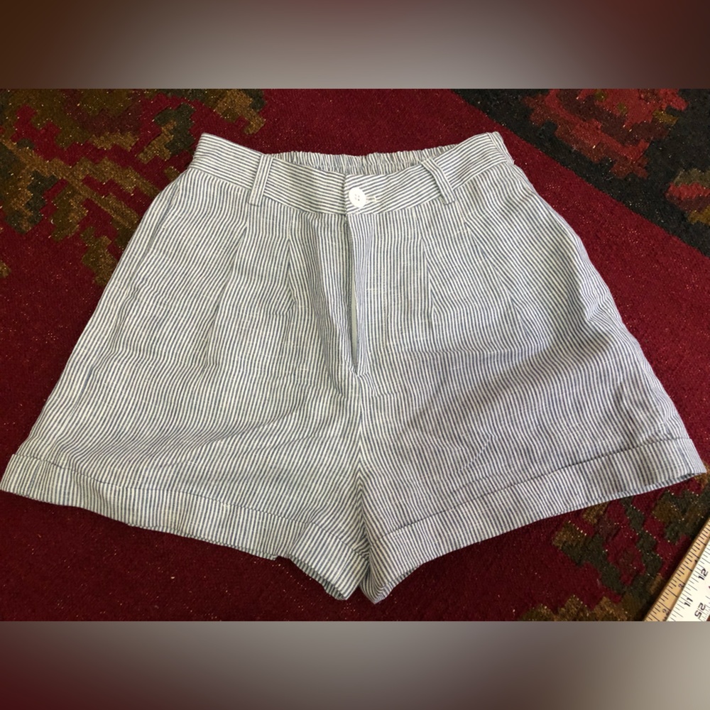 Oliviaceus 100 p linen shorts s
